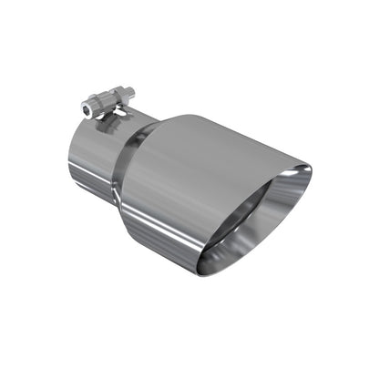 MBRP Punta universal 4,5 pulg. DE Pared doble Ángulo Entrada de 3 pulg. Longitud de 8 pulg. T304