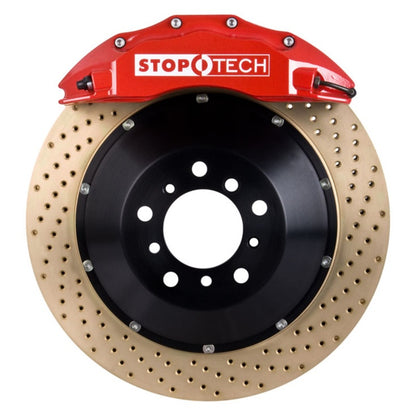 StopTech 00 Ferrari 360 ST-60 Calipers 380x32mm Drilled Rotors Front Big Brake Kit