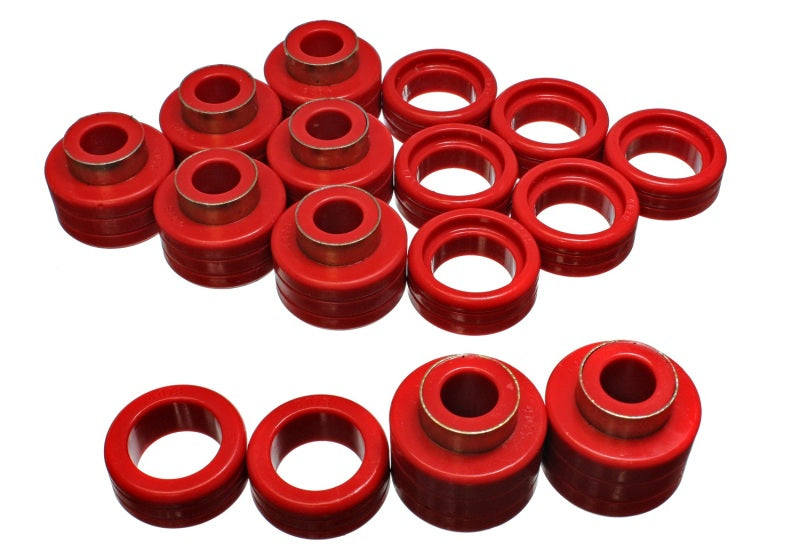 Energy Suspension Chevy Xtra Cab 2&amp;4Wd Carrocería Mts - Rojo