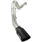 aFe MACHForce XP 5in DPF-Back Stainless Steel Exhaust , Blk, Ford Diesel Trucks 11-14 V8-6.7L td