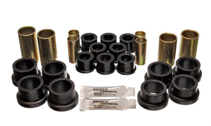 Suspensão Energy 70-78 Nissan 240Z/260Z/280Z Conjunto de buchas do braço de controle traseiro preto