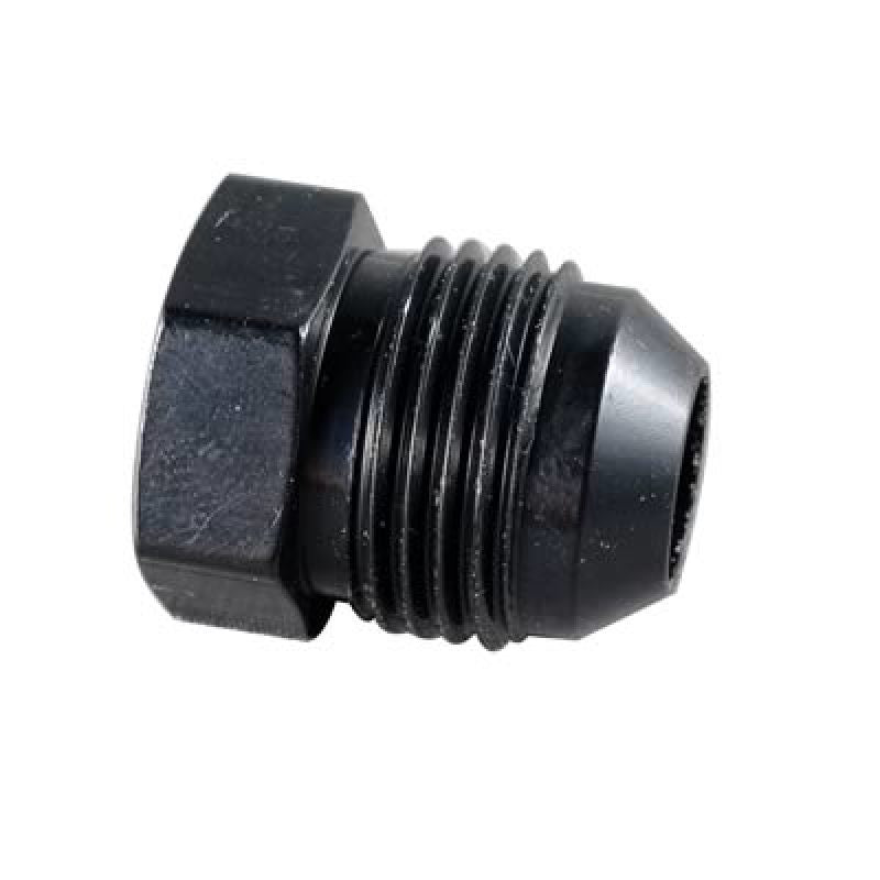 Fragola -8AN Aluminio FlarePlug - Negro