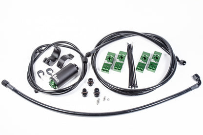 Radium Engineering Toyota Supra MK4 Kit de encanamento para suporte de combustível com filtro de microvidro
