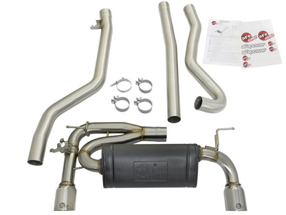 afe POWER MACH Force-Xp 16-17 BMW 340i/340ix/ 3.0L 304 SS Cat-Back Sistema de Exaustão