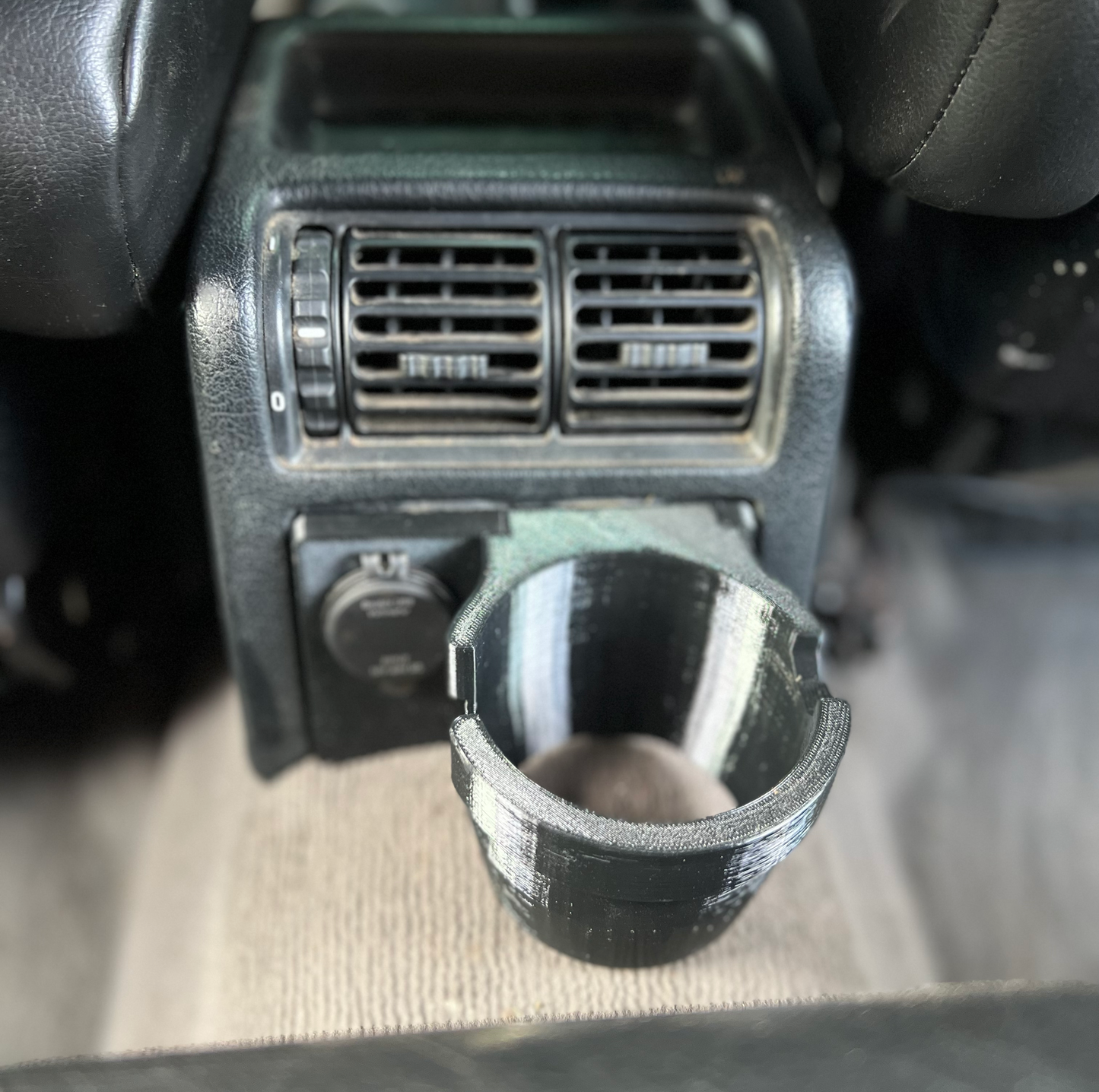 Race German -  E34 Rear Cupholder