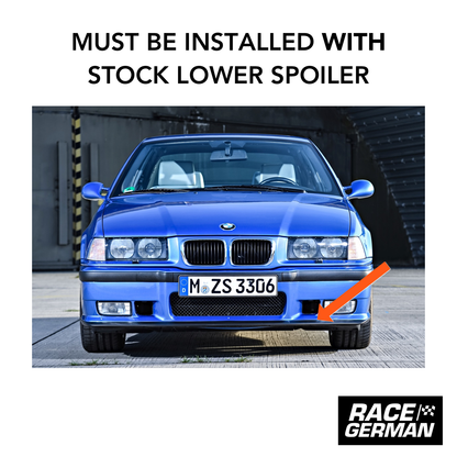 Race German -  E36 Gt Front Lip (Rieger Style for M3)