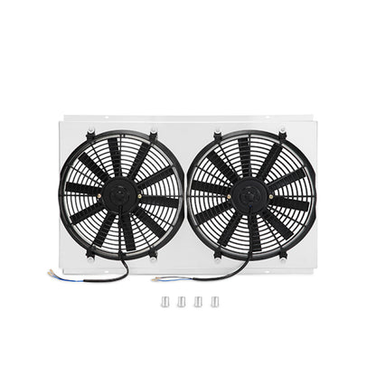 Cobertura do ventilador de alumínio Mishimoto 68-72 Chevy Chevelle Performance