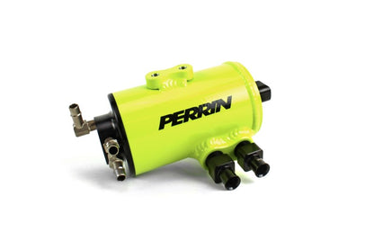 Separador de óleo de ar Perrin 08-14 Subaru WRX/STI - amarelo neon