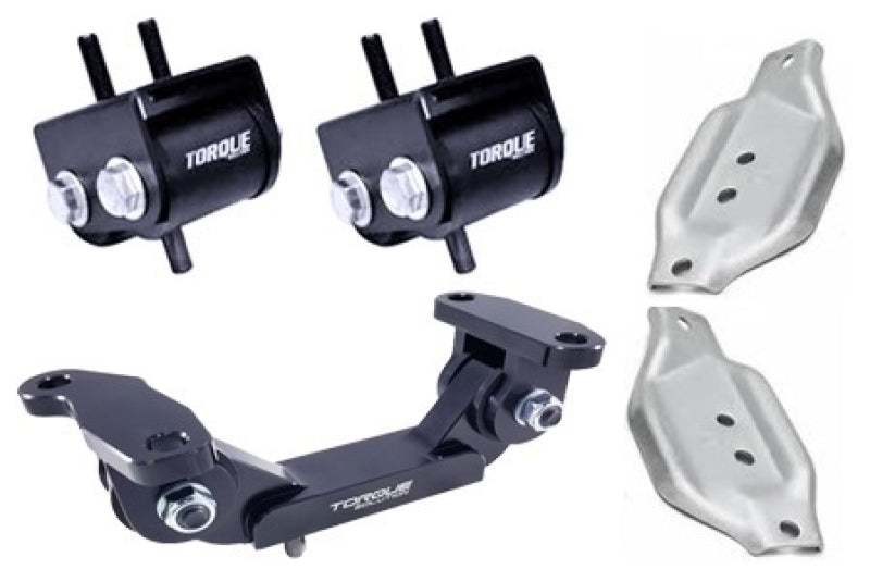 Kit de montagem de motor/transmissão de solução de torque com placas de montagem OEM: 02-14 Subaru WRX / 04+ STI