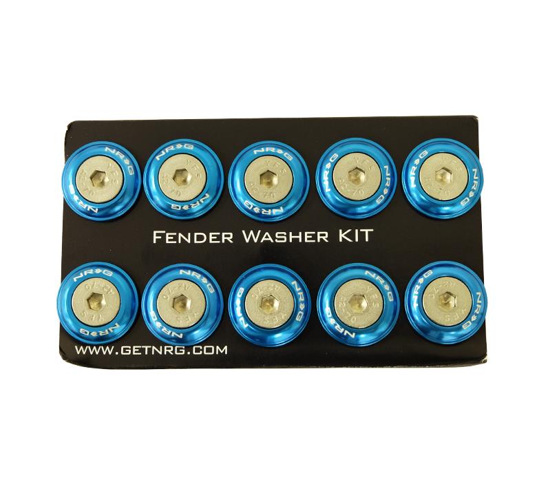 NRG - FENDER WASHER KIT; RIVETS FOR PLASTIC; SET OF 10