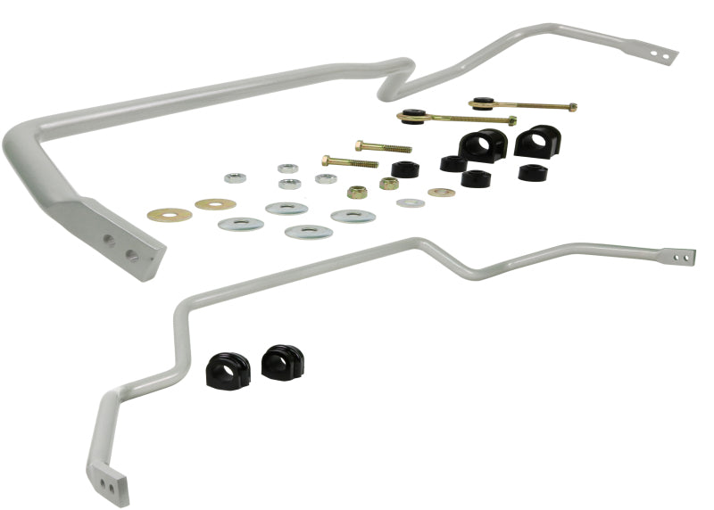 Whiteline 5/87-94 Nissan Skyline R32 GTS/GTS-T RWD Kit de barra estabilizadora delantera y trasera 24 mm