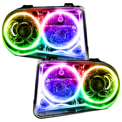 Oracle 05-10 Chrysler 300C V8 SMD HL - Non HID - ColorSHIFT w/o Controller
