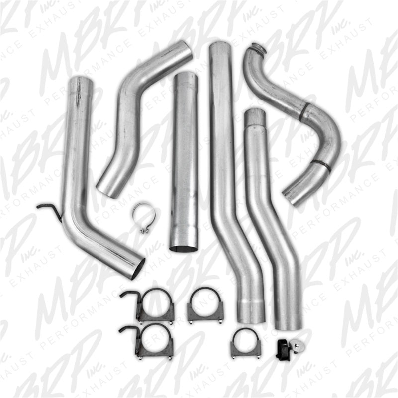 MBRP 88-93 Dodge 2500/3500 Cummins 4WD Turbo Back Single Side Exit Sin silenciador Serie PLM Escape