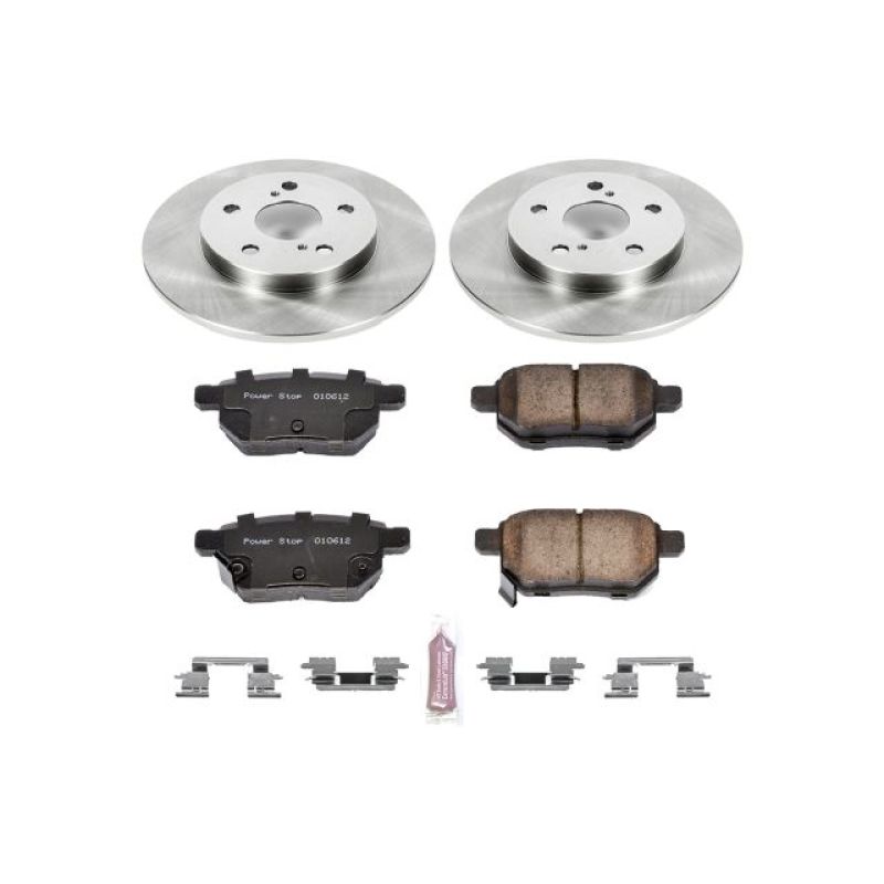 Power Stop 09-10 Pontiac Vibe Kit de frenos traseros especiales para automóviles