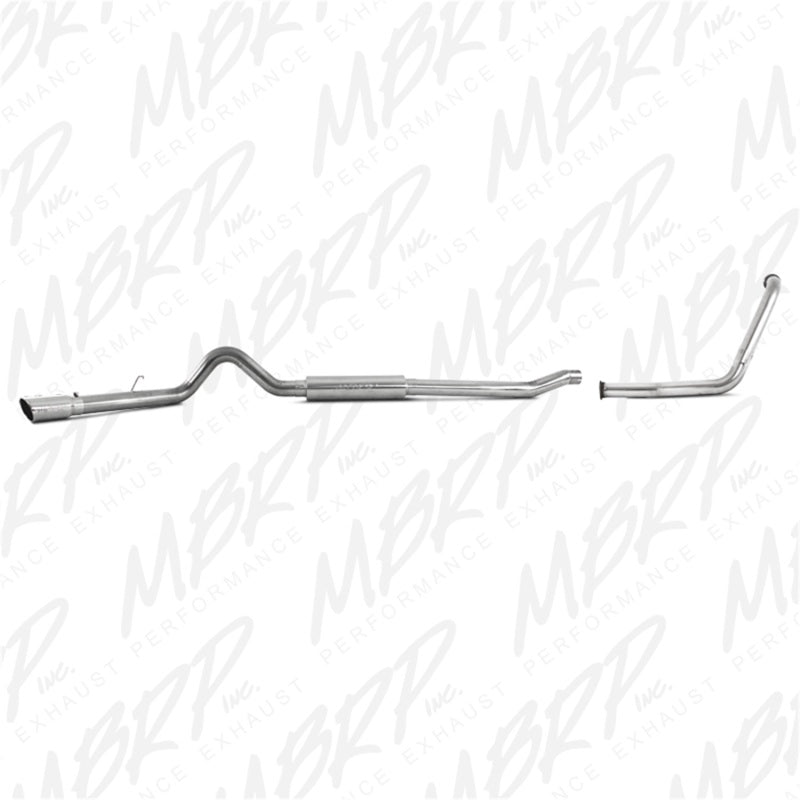 MBRP 2003-2007 Ford F-250/350 6.0L EC/CC Turbo traseiro lado único (Estoque Cat)