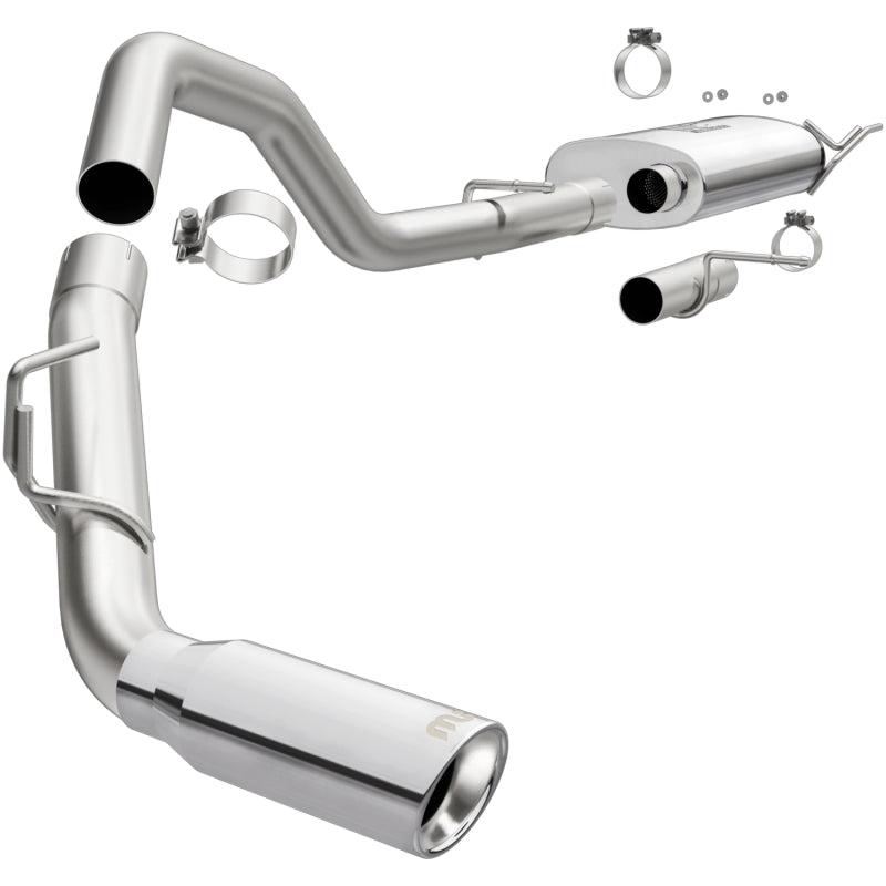 MagnaFlow CatBack 18-19 Ford Expedition V6 3.5L Gas 3in Escape de acero inoxidable pulido