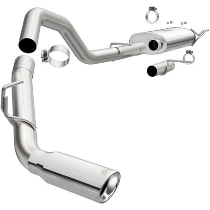 MagnaFlow CatBack 18-19 Ford Expedition V6 3.5L Gas 3in Escape de acero inoxidable pulido