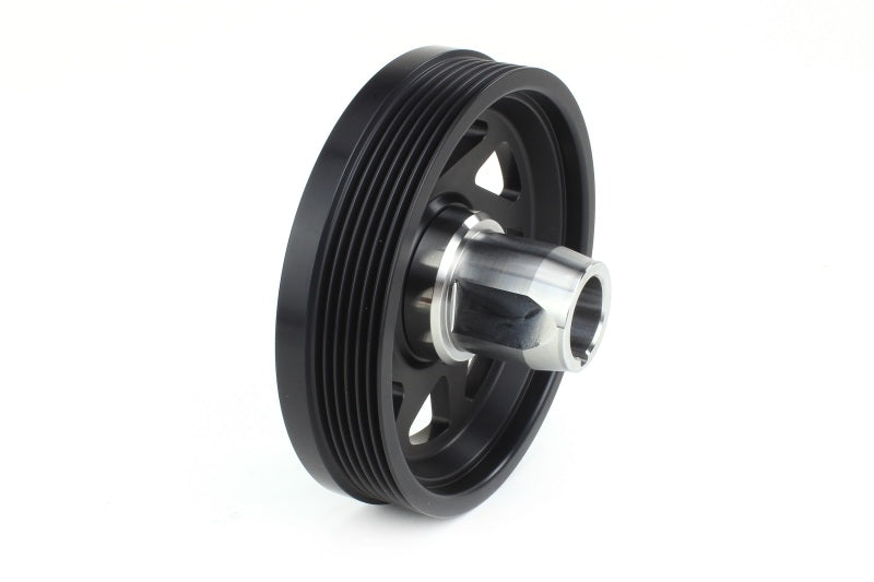 Polia de manivela leve Perrin 19-21 Subaru WRX / 16-18 Forester (motores FA/FB com cubo grande) - preto