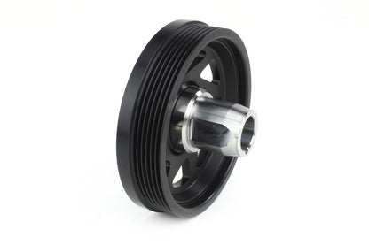 Polia de manivela leve Perrin 19-21 Subaru WRX / 16-18 Forester (motores FA/FB com cubo grande) - preto