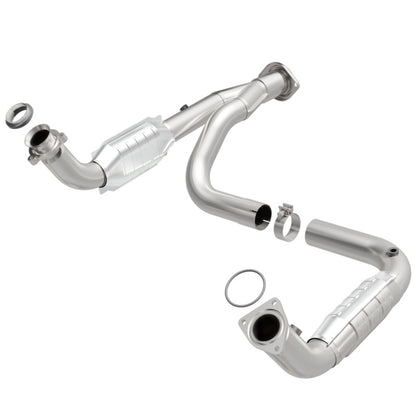 MagnaFlow Direct Fit Catalytic Converter 07-09 Hummer Truck H2 Y-Pipe Assy