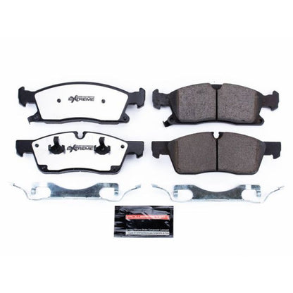 Power Stop 11-16 Dodge Durango Front Z36 Camión y pastillas de freno de remolque con hardware