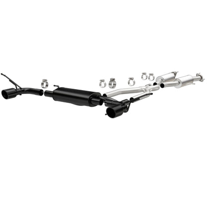MagnaFlow Cat-Back SS 2.5in Dual Split Trasero 4in Black Tip 11-16 Jeep Grand Cherokee 5.7L V8/3.6L V6