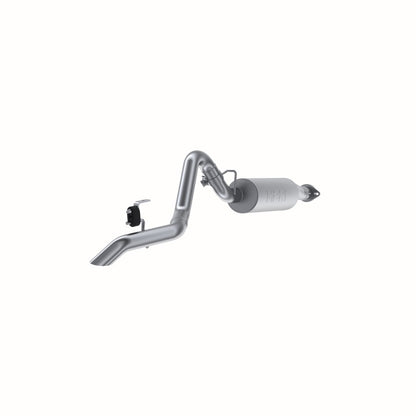 MBRP 04-06 Jeep Wrangler (TJ) Unlimited 4 0L I-6 Cat Back Escape aluminizado simple
