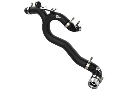 aFe Kia Stinger 18-22 V6-3.3L (tt) BladeRunner Tubo de carga caliente - Negro
