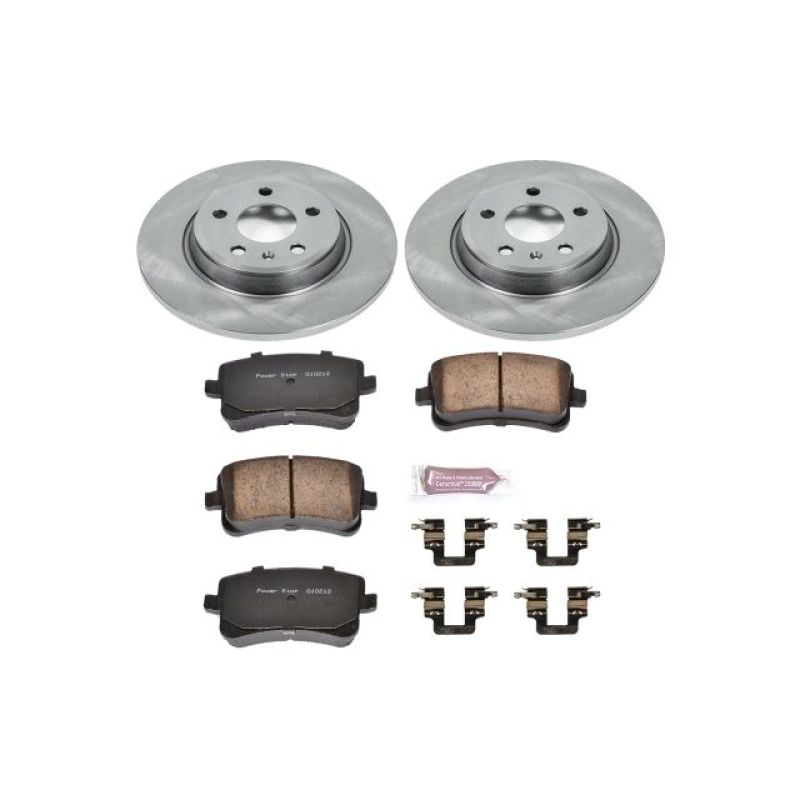 Power Stop 09-16 Audi A4 Rear Autospecialty Kit de freio