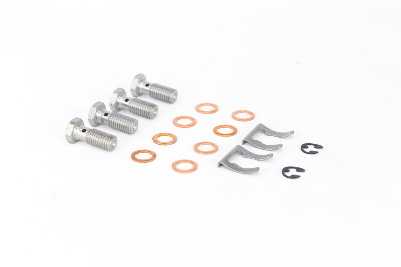 Linhas de freio de aço inoxidável Goodridge 2015 Ford Mustang todos os modelos