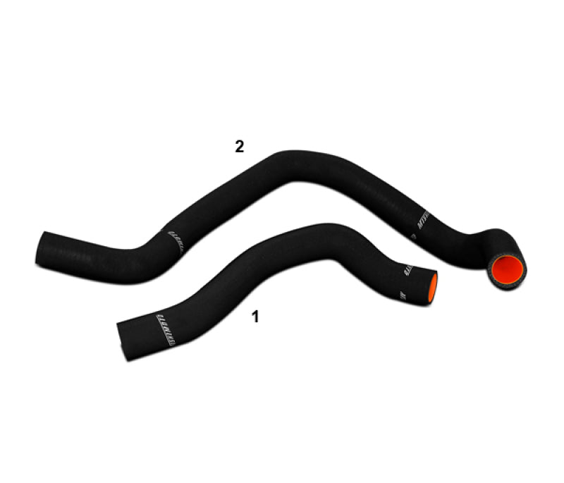 Mishimoto 88-91 Honda Civic con kit de manguera de silicona negra B16