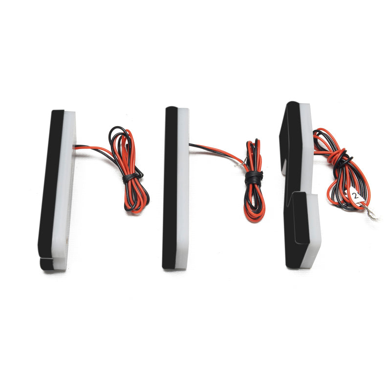 ORACLE Lighting Universal Illuminated LED Letter Badges - Matte Blk Surface Finish - H