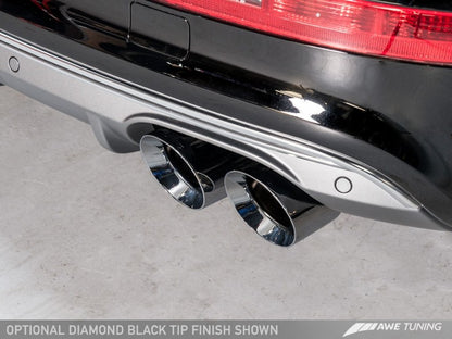 Escape AWE Tuning Audi 8R SQ5 Touring Edition - Saída Quad Diamond Black Tips