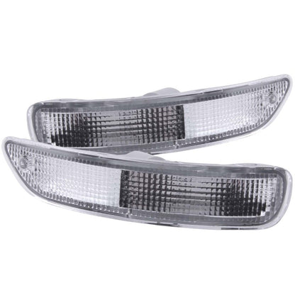 ANZO 1993-1997 Toyota Corolla Euro Luzes de estacionamento cromadas