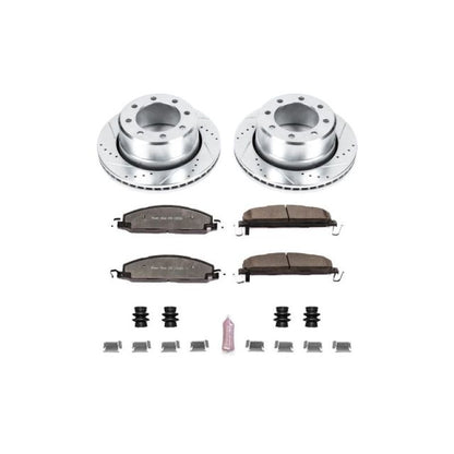 Power Stop 09-10 Dodge Ram 2500 Traseiro Z36 Kit de freio para caminhão e reboque