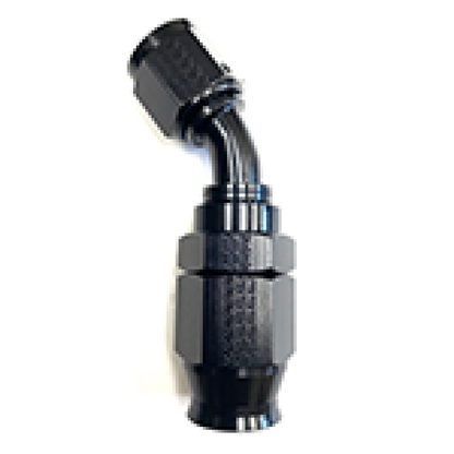 Fragola -10AN Race-Rite Extremo de manguera de PTFE reutilizable 45 grados
