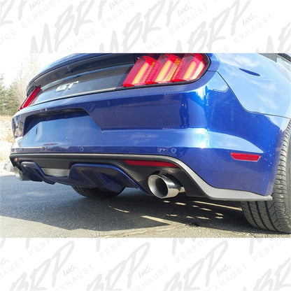 MBRP 2015-2017 Ford Mustang GT 5.0 2-1/2in Eje trasero Kit 304 - 4in OD Consejos incluidos