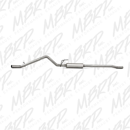 MBRP 03-13 Ram Hemi 2500/3500 5,7L Alum 3in Cat Back Single Side Output