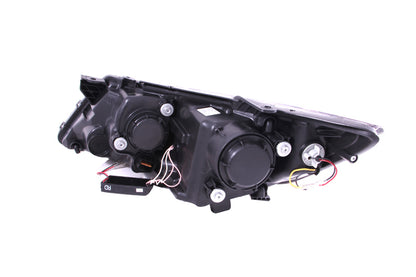 ANZO 2011-2013 Kia Optima Projector Faróis c/ Halo Chrome (CCFL)