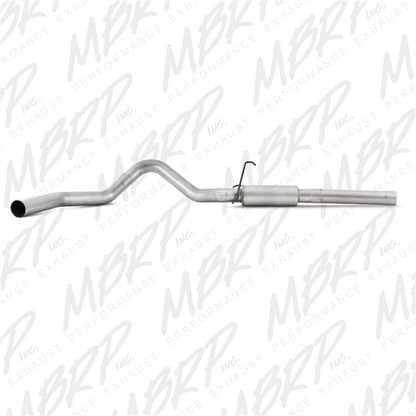 MBRP 2004.5-2007 Dodge 2500/3500 Cummins 600/610 Cat Back Serie P Sistema de escape
