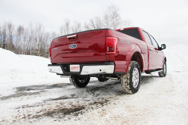 MBRP 2015 Ford F-150 5.0L 3in Cat Back Dual Split Side Exit AL Sistema de escape
