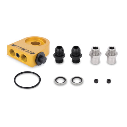 Kit de enfriador de aceite termostático universal de 25 filas Mishimoto