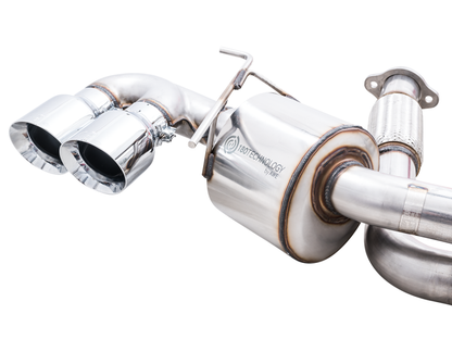 Escape AWE Tuning 2020 Chevrolet Corvette (C8) Touring Edition - Quad Chrome Silver Tips