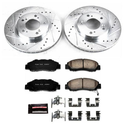 Power Stop 97-01 Acura Integra Front Z23 Evolution Sport Kit de freno
