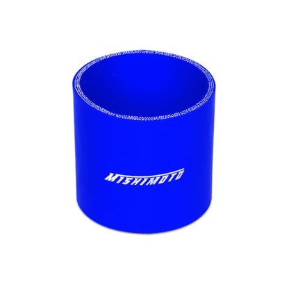 Acoplador recto azul de 2,5 pulgadas Mishimoto