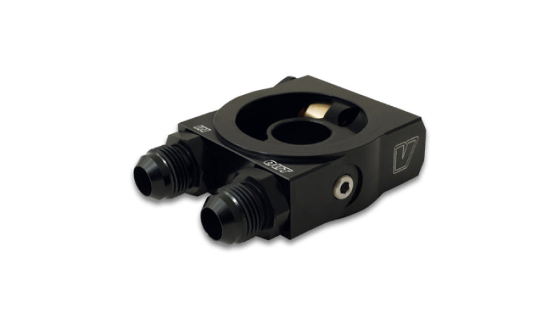 Adaptador de sándwich de enfriador de aceite termostático vibrante con termostato