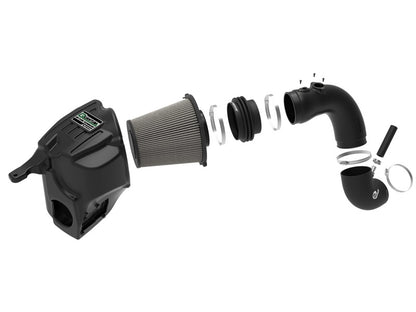 Sistema de admissão de ar frio aFe Quantum Pro DRY S 13-18 Dodge Cummins L6-6.7L - Seco