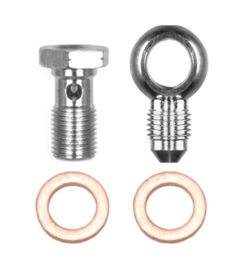 Wilwood Banjo Fitting Kit -3 machos para 10mm-1,00 Banjo Bolt &amp; Crush Washers (1 qtd)