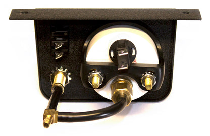 Calibre de agulha única de elevação pneumática com painel iluminado de 2 pol. - 100 PSI