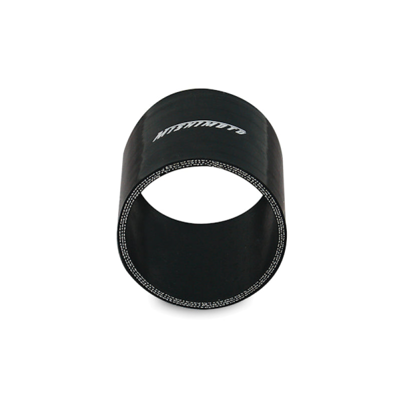 Acoplador recto negro Mishimoto de 2,5 pulgadas